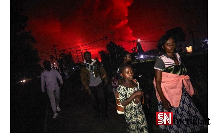 Kongo Demokratik Cumhuriyeti'ndeki yanardağ patladı, 3 bin 500 kişi Ruanda'ya kaçtı!