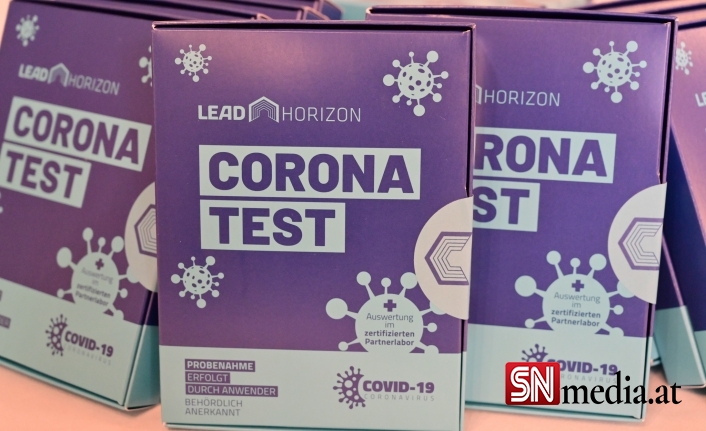 Avusturya’da PCR gargara testleri artık tüm mağazalarda