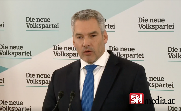 İçişleri Bakanı Karl Nehammer, Avusturya’nın yeni başbakanı oldu