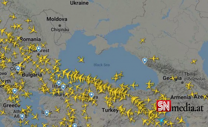 Rusya vurdu, uçaklar Türkiye'ye yöneldi