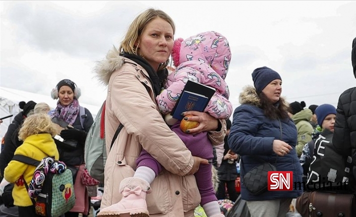 Viyana'da 1.500 Ukraynalı Mülteciye Bakılıyor
