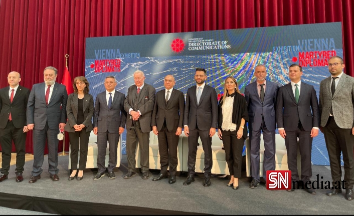 Şehit Diplomatlar Sergisi'nin Beşincisi Viyana’da Açıldı