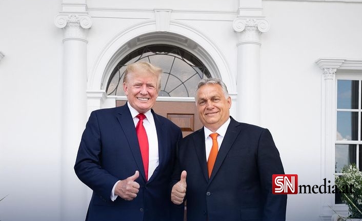 Trump, Macaristan Başbakanı Viktor Orban ile Bir Araya Geldi
