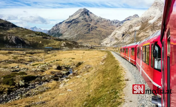 4 bin 550 koltuk ve 7 makinist: İsviçre'de dünyanın en uzun yolcu treni