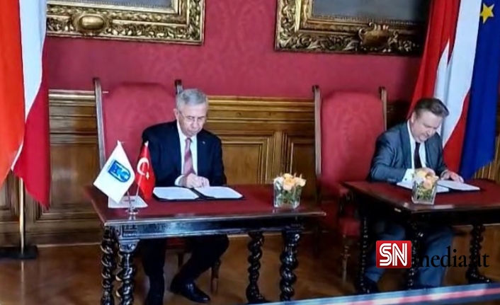 Viyana ve Ankara İşbirliği Anlaşması imzaladı