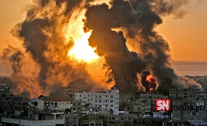 Gazze’deki Cibaliye mülteci kampında çıkan yangında 10’u çocuk en az 21 kişi öldü
