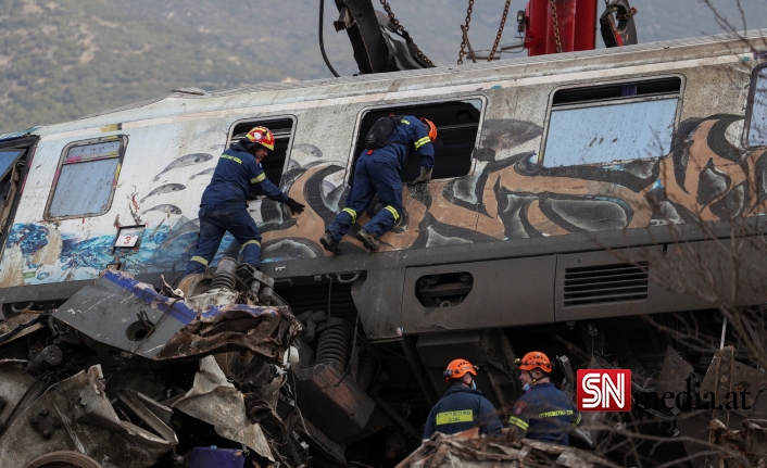 Yunanistan’da Tren Kazası: 36 Ölü
